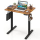 Small Electric Standing Desk 80x60 cm Height Adjustable with 3 Memory Settings