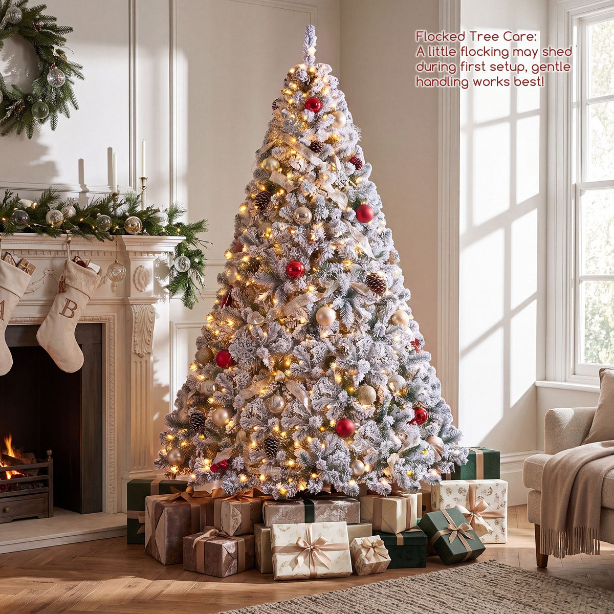 Smart RGB Pencil Christmas Tree with APP Remote and Music Sync for Holiday