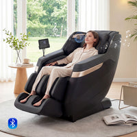 2027 Upgraded Soothe 57 Full Body Massage Chair with Waist Heating Function Airbags Foot Rollers
