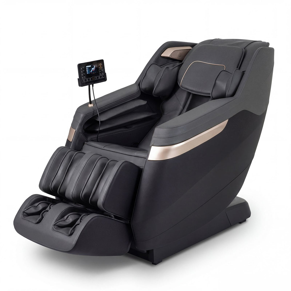 2027 Upgraded Soothe 57 Full Body Massage Chair with Waist Heating Function Airbags Foot Rollers