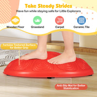 Stepping Stones for Kids Set of 8 Turtle-Themed Balance Stones