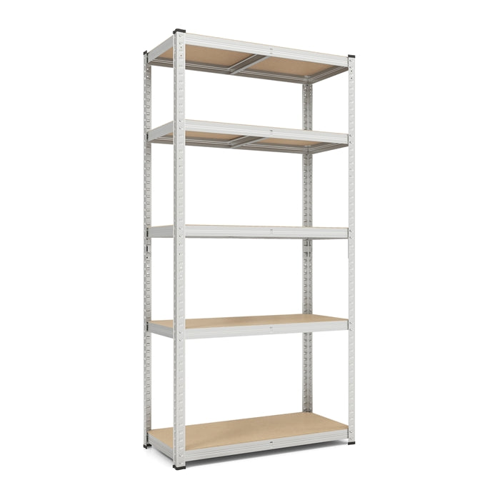 5-Tier Heavy Duty Metal Shelving Unit Adjustable Garage Storage Utility Shelves