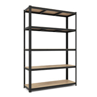 5-Tier Heavy Duty Metal Shelving Unit Adjustable Garage Storage Utility Shelves