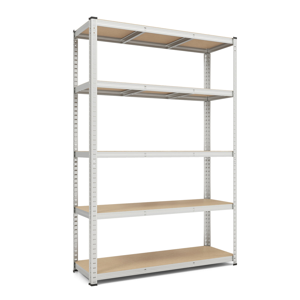 5-Tier Heavy Duty Metal Shelving Unit Adjustable Garage Storage Utility Shelves