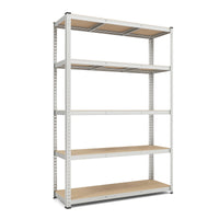 5-Tier Heavy Duty Metal Shelving Unit Adjustable Garage Storage Utility Shelves