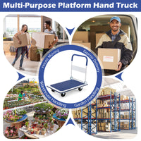 Folding Platform Truck 300KG Load Capacity