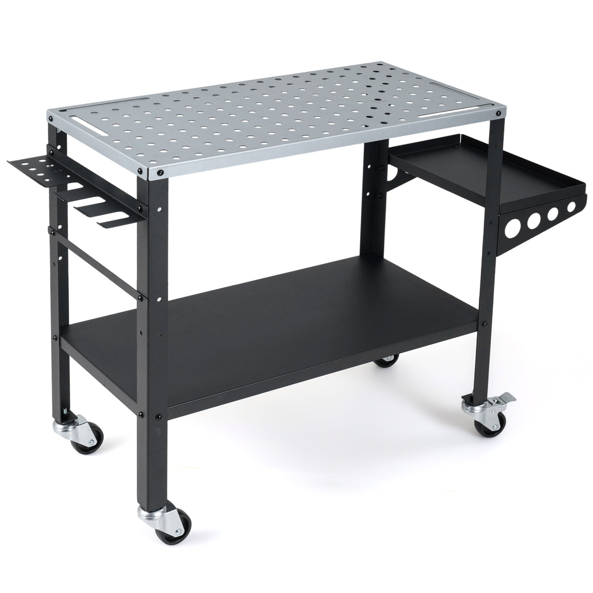 92cm x 46cm Welding Table, 570kg Welding Workbench on Wheels