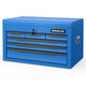 Portable Steel Tool Box 60cm Tool Chest Case w/6 Drawers & Automatic Lock Garage