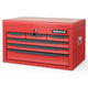 Portable Steel Tool Box 60cm Tool Chest Case w/6 Drawers & Automatic Lock Garage