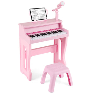 37-Key Piano Keyboard Toy, Electronic Musical Instrument