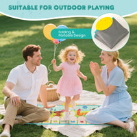 Floor Piano Mat for Toddlers with 10 Animal Sounds