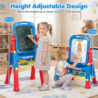 Art Easel for Kids, Height Adjustable, 22 Accessories