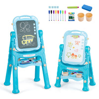 Art Easel for Kids, Height Adjustable, 22 Accessories