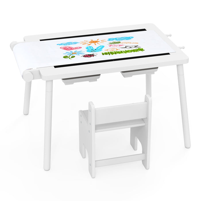 Sensory Table & Chair Set for Kids 2-8