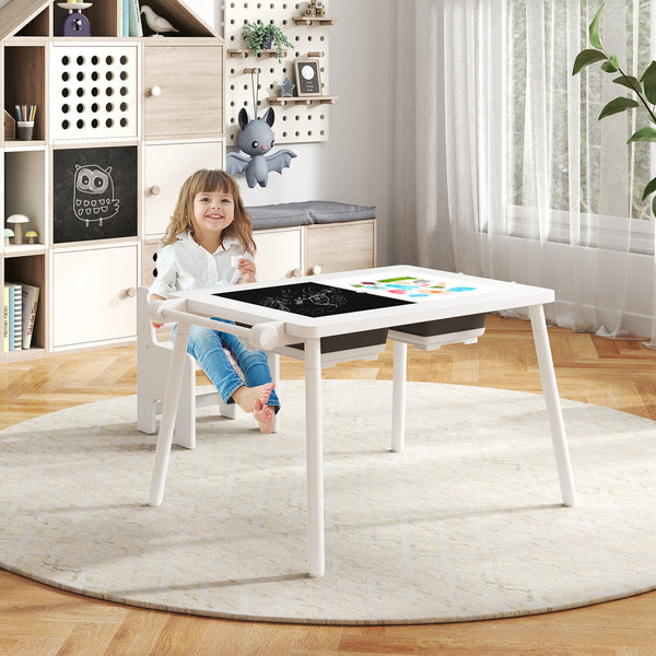 Sensory Table & Chair Set for Kids 2-8