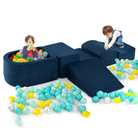 5-Piece Kids Climb and Crawl Soft Playset with Machine-Washable Covers