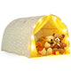 Dark Stars Bed Tent Magical Twin Bunk Bed Privacy Space w/Glow for Kids