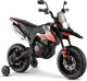 Licensed Aprilia Kids Ride On Motorcycle with 2 Training Wheels