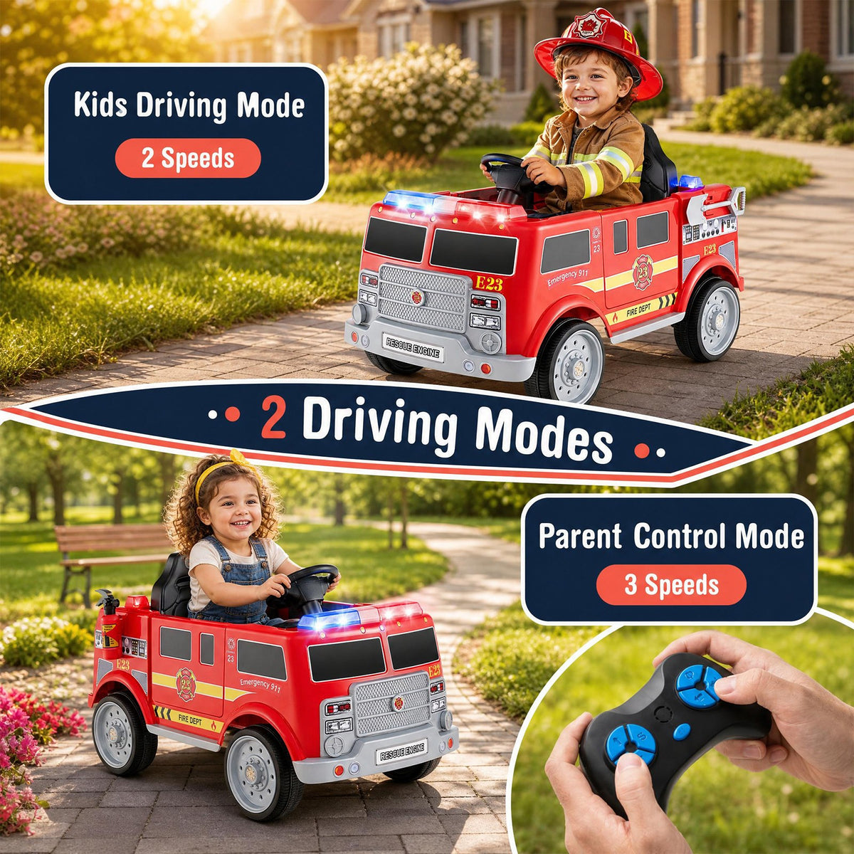 Electric Vehicle for Children 3-8 Years Old