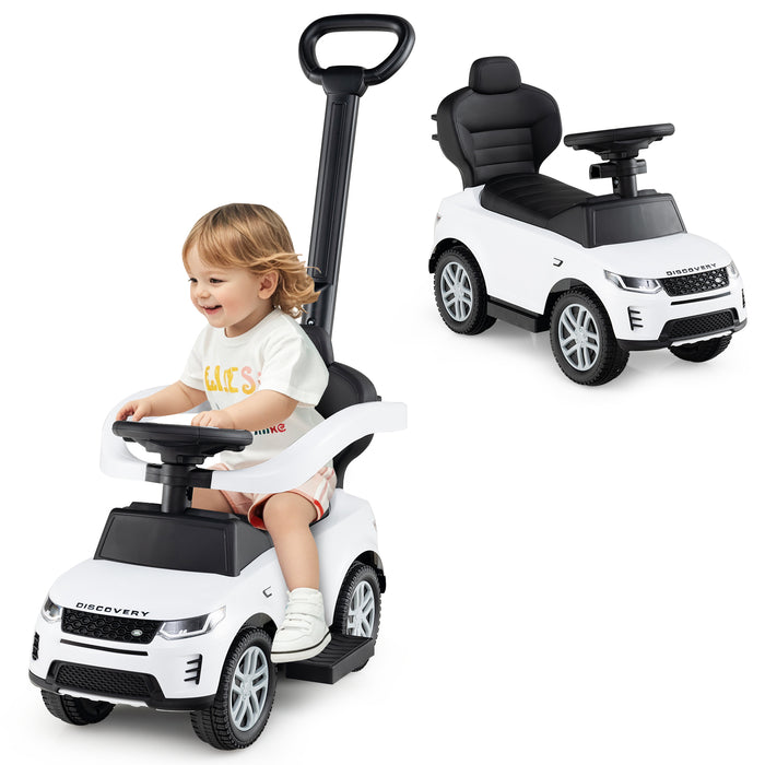 Foot to Floor Sliding Car with Horn & Starting Sound, Gift for Kids 12-36 Months Old