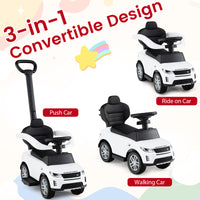 Foot to Floor Sliding Car with Horn & Starting Sound, Gift for Kids 12-36 Months Old