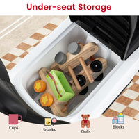 Foot to Floor Sliding Car with Horn & Starting Sound, Gift for Kids 12-36 Months Old