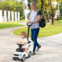 Foot to Floor Sliding Car with Horn & Starting Sound, Gift for Kids 12-36 Months Old