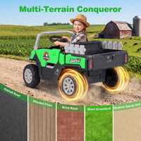 12V Kids Ride on Car with Dual 50W Motors and Remote Control