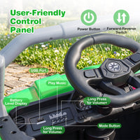 12V Kids Ride on Car with Dual 50W Motors and Remote Control