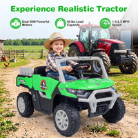 12V Kids Ride on Car with Dual 50W Motors and Remote Control