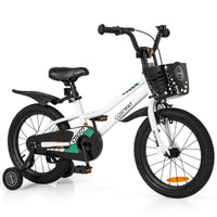 14 16 Inch Kids Bike, Toddler Bike with Training Wheels, Adjustable Seat & Handlebar