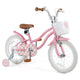 Kids Bike, 14 16 18 Inch Boys Girls Bike for 3-8 Years w/Training Wheels