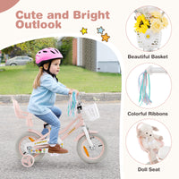 30 cm Children Training Bicycle w/ Doll Seat