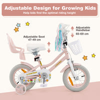 30 cm Children Training Bicycle w/ Doll Seat