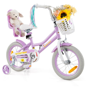 36 cm Children Training Bicycle w/ Doll Seat