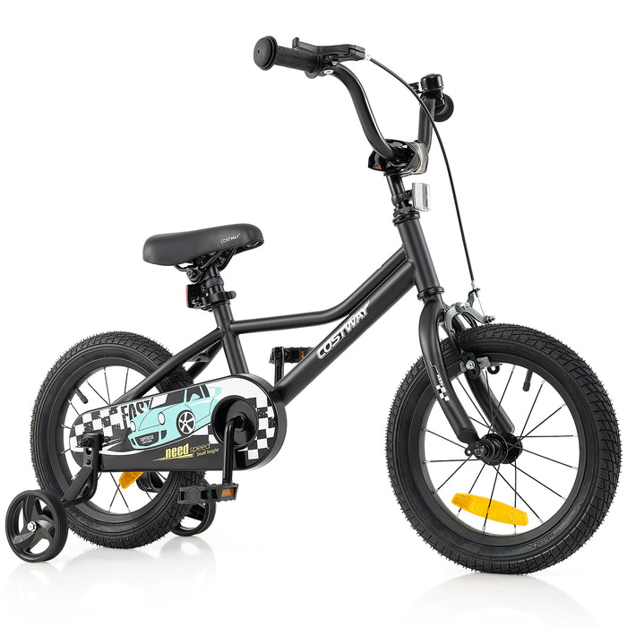 14/16/18-Inch Children Bicycle with Removable Training Wheels