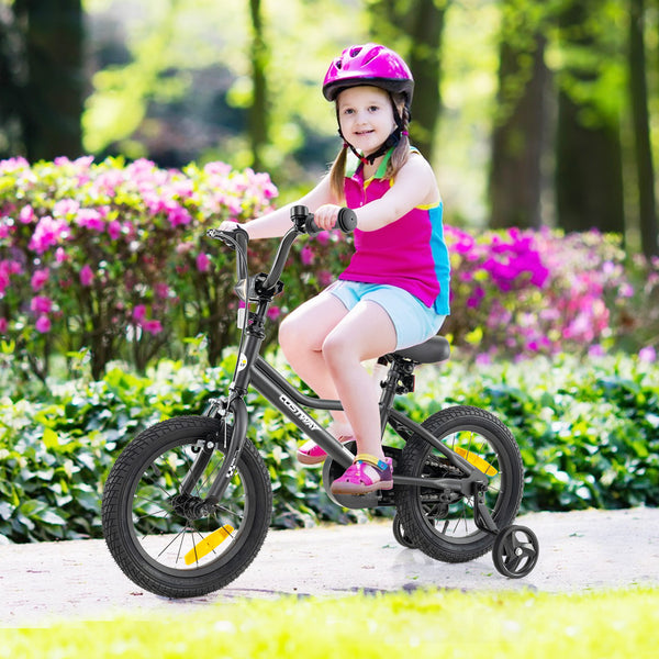 14/16/18-Inch Children Bicycle with Removable Training Wheels