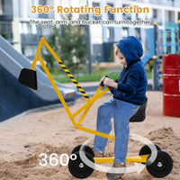 Sand Digger for Kids, Sandbox Toy Digger for 3+ Years Old Boys and Girls