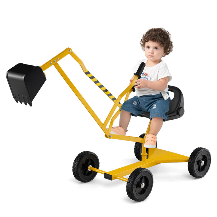 Sand Digger for Kids, Sandbox Toy Digger for 3+ Years Old Boys and Girls