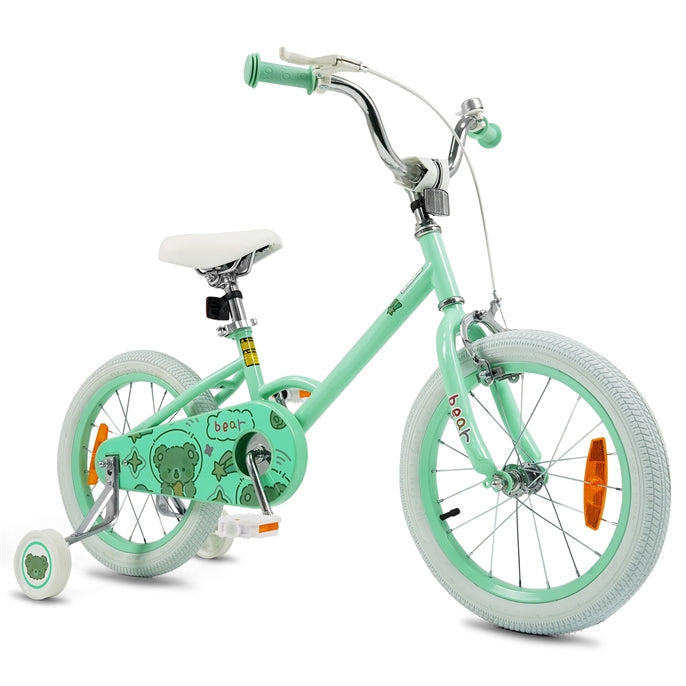 Children Training Bike with Adjustable Handlebar and Seat