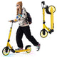 Foldable Scooter with 2 Light-up Wheels and 3-Height Adjustable Handle