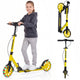 Foldable Kick Scooter for Teens Adults with Light-up Wheels