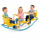 Kids Seesaw Teeter Totter, Metal Rocking Seesaw Heavy Duty Indoor Outdoor Playground Equipment for Toddlers