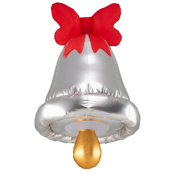 186cm Giant Inflatable Christmas Bell Outdoor Decoration