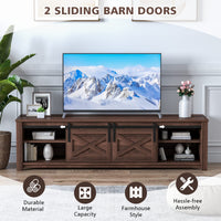 Giantex 150cm TV Stand, TV Console Table