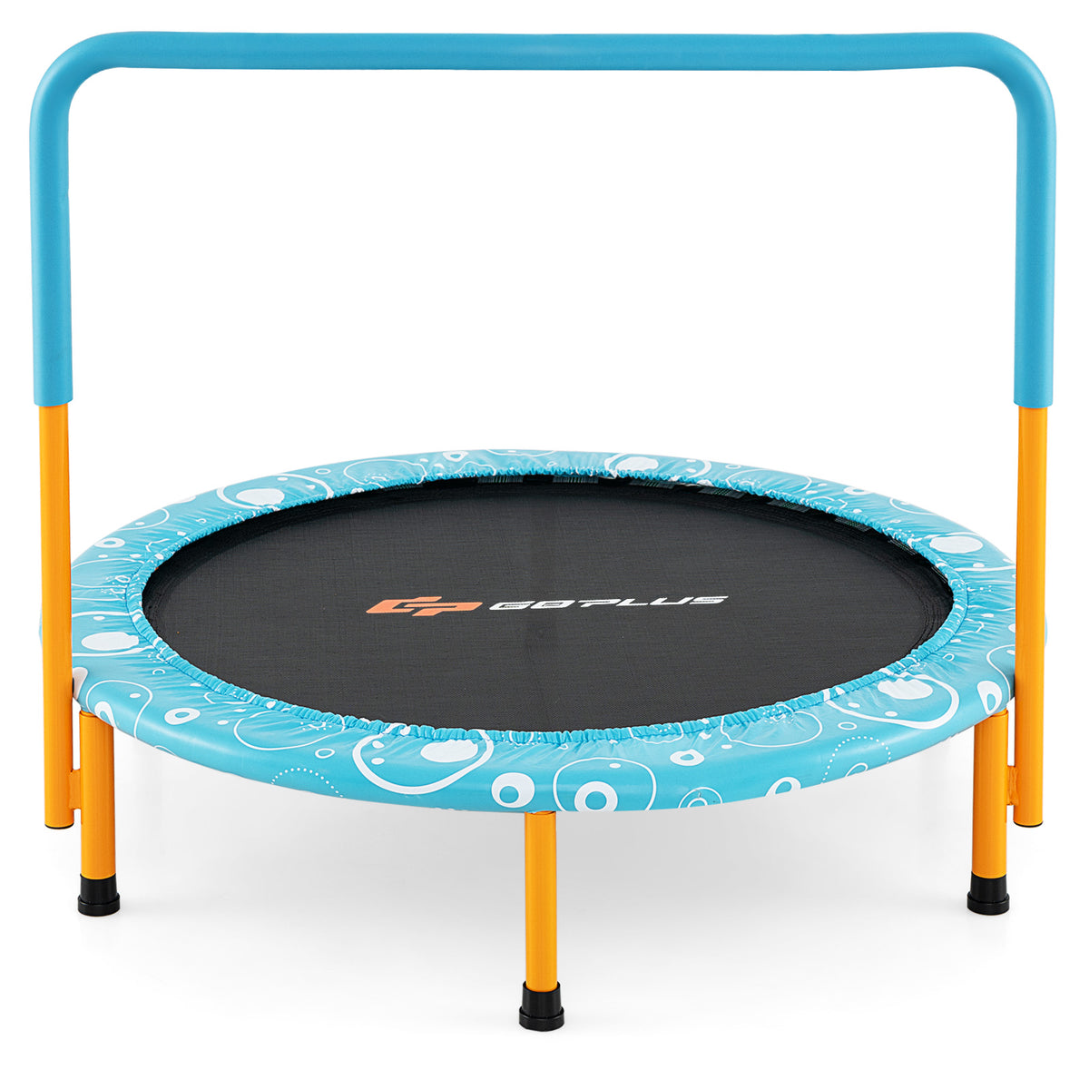 Giantex 36-Inch Mini Trampoline for Kids, ASTM Approved Foldable Rebounder Trampoline