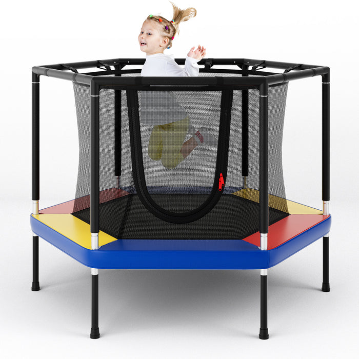 48’’ Mini Trampoline for Kids, Small Toddler Recreational Trampoline