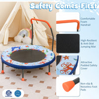 36’’ Mini Trampoline with 20 LED Lights