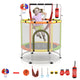 55" Kids Trampoline, Toddler Trampoline with Hammock