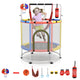 55" Kids Trampoline, Toddler Trampoline with Hammock